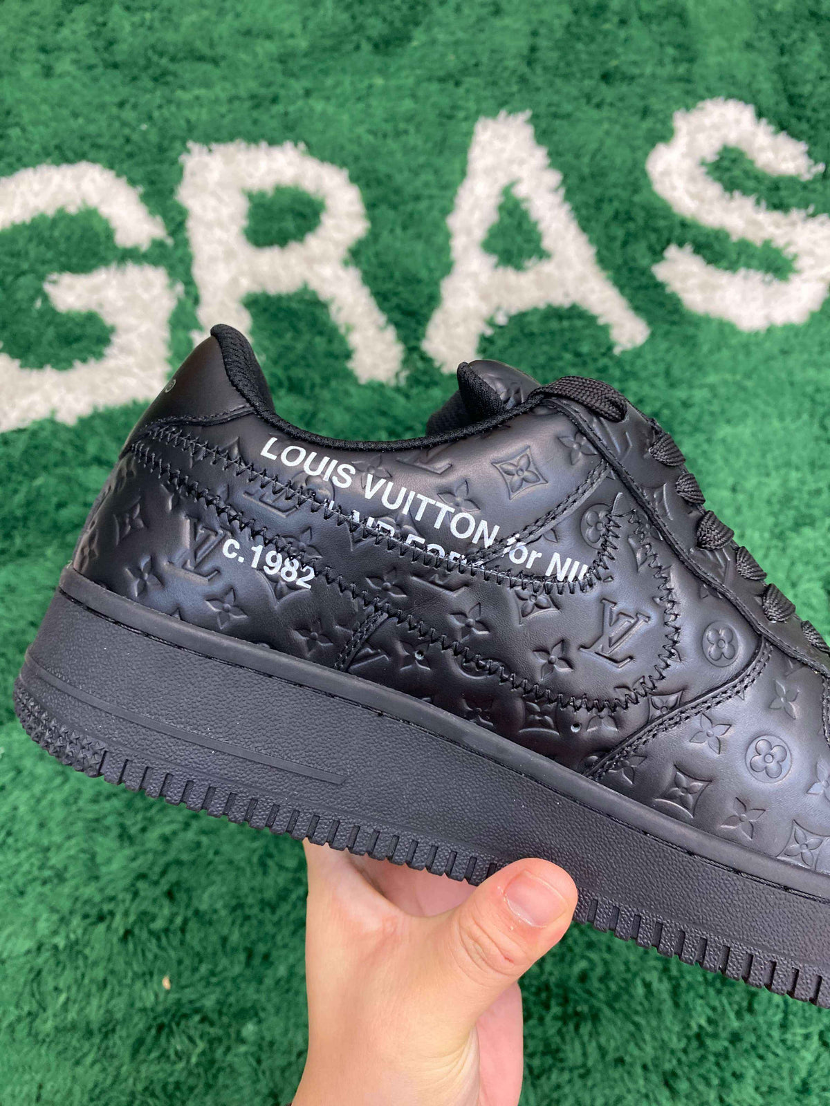Air Force 1 Low by Virgil Abloh – Triple Black Monogram