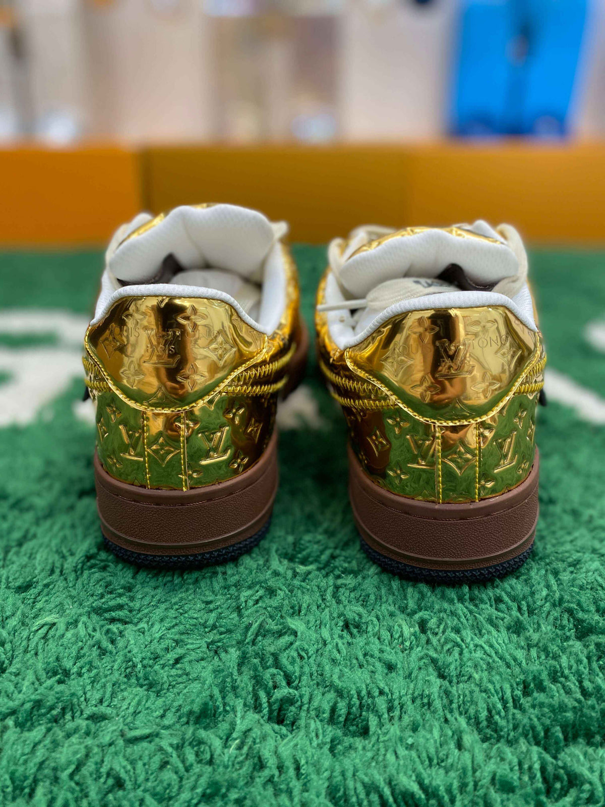 Air Force 1 Low by Virgil Abloh – Metallic Gold