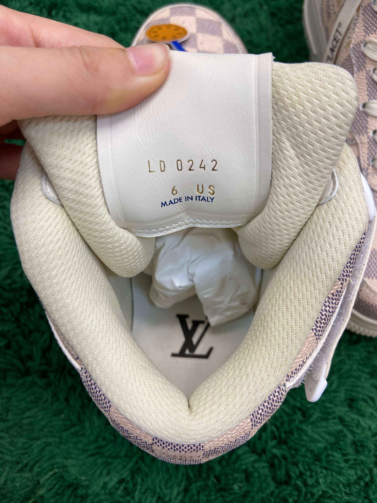 Air Force 1 Mid by Virgil Abloh – Damier Azur Graffit