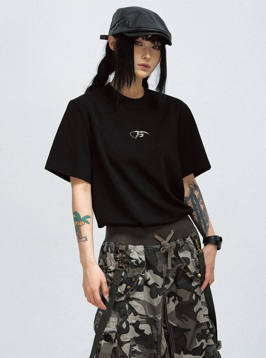 Men's Logo Skin-Friendly T-Shirt - Notkicks