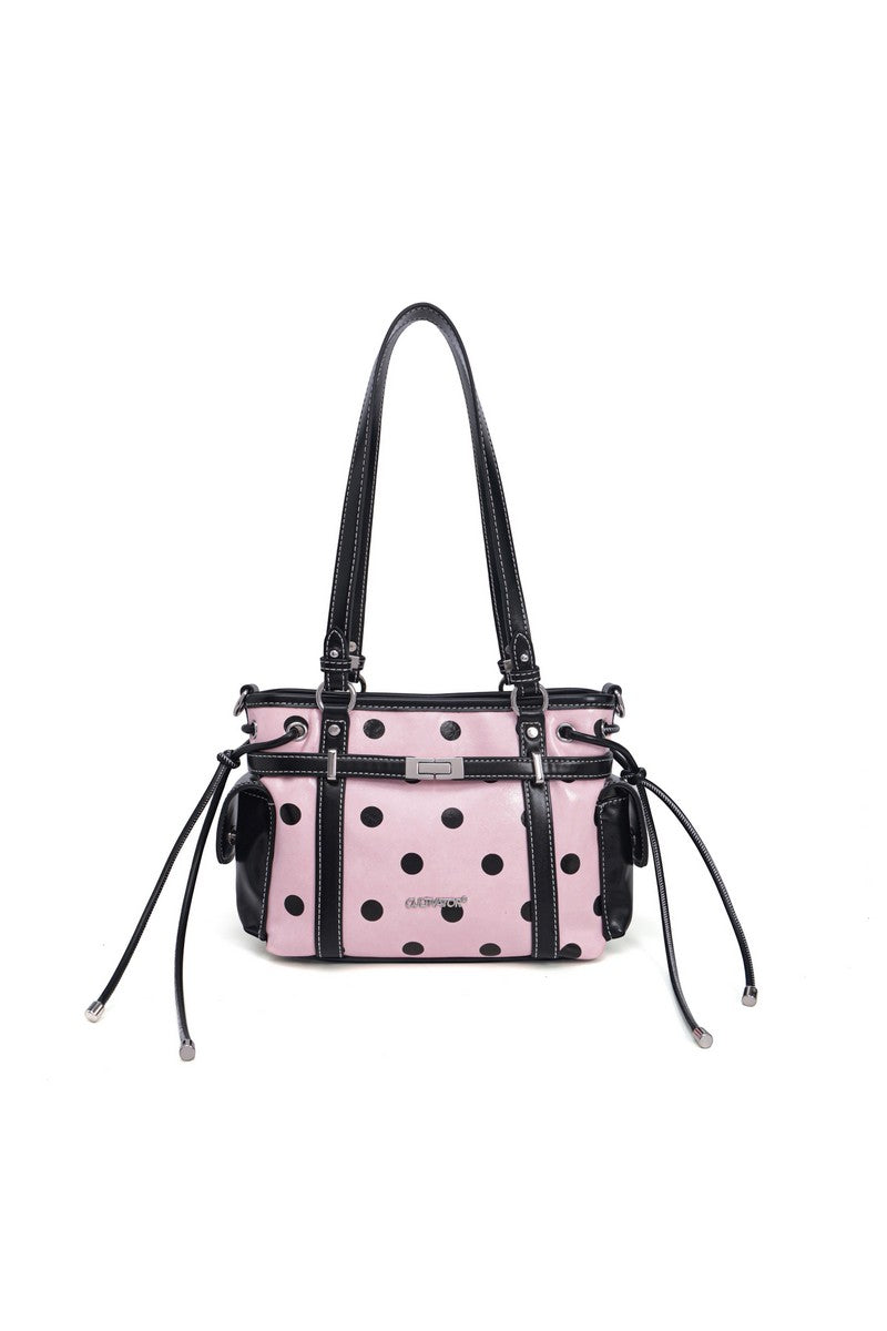 Polka Dot Basket Bag - Notkicks