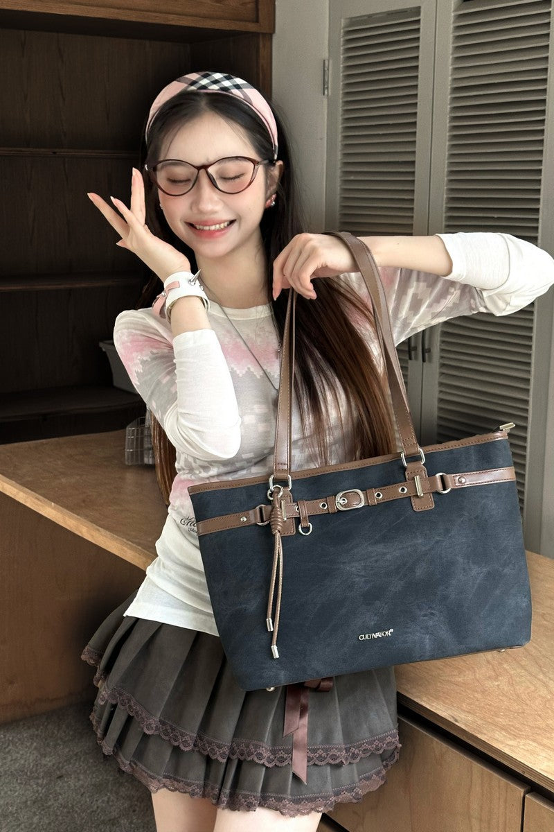 Large Basket Tote Bag - Notkicks