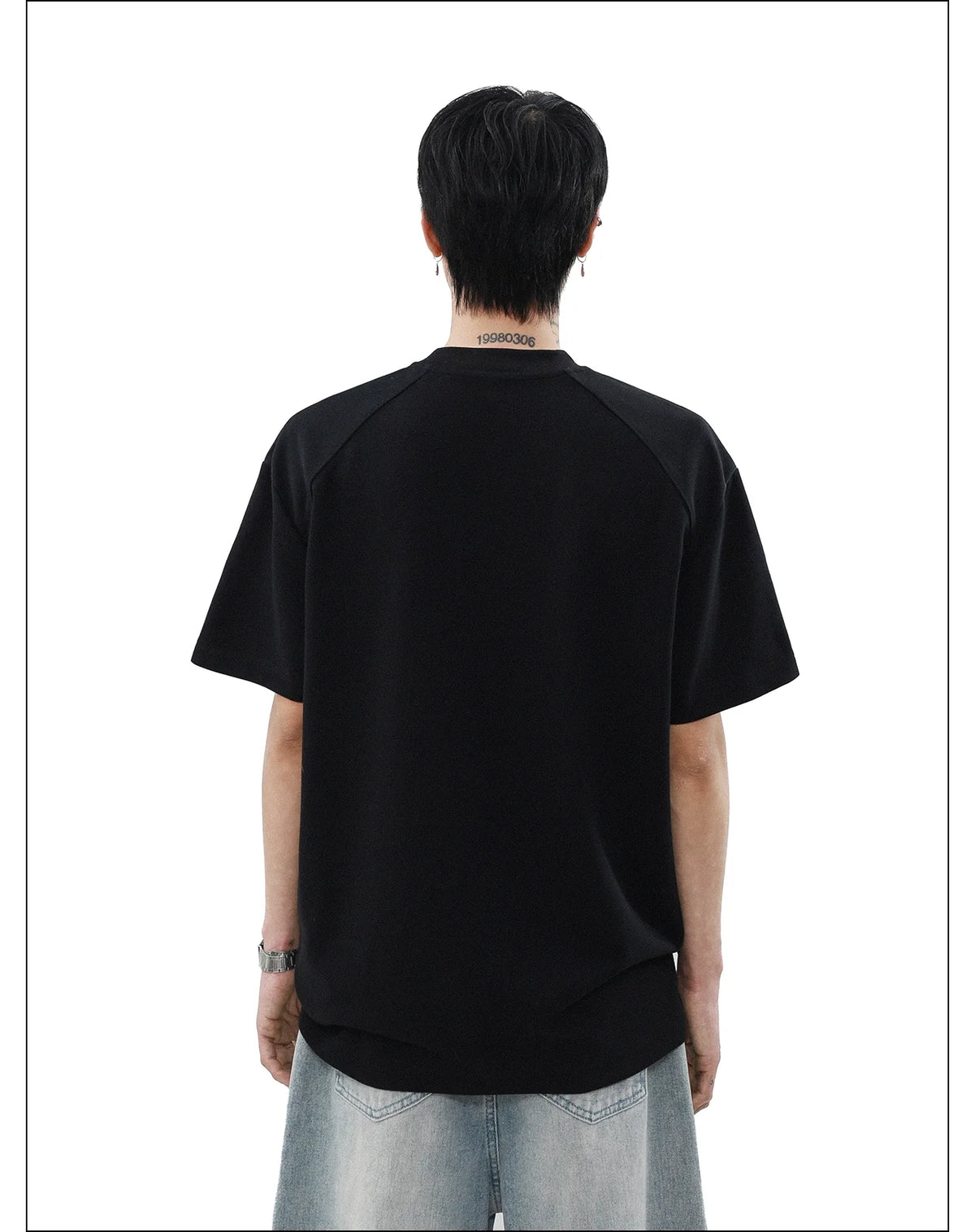 Silverline Seam Detail Relaxed Tee - Notkicks