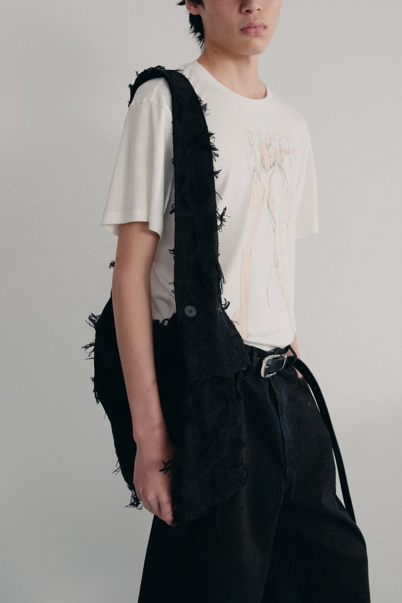Fringe Quilted Hobo Bag - Notkicks