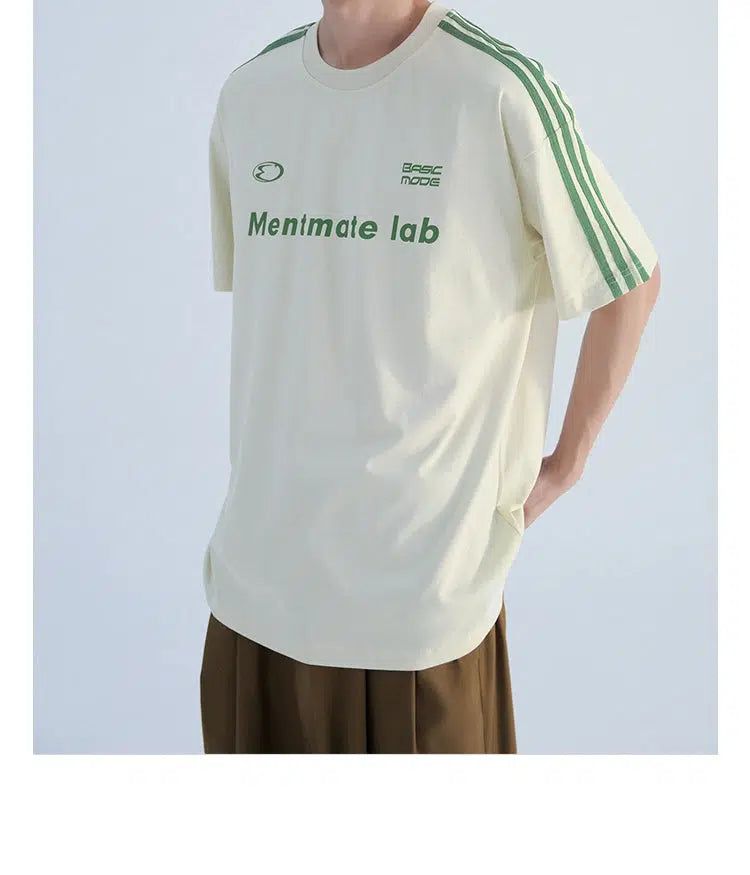 Casual T-Shirt With Contrast Detail - Notkicks