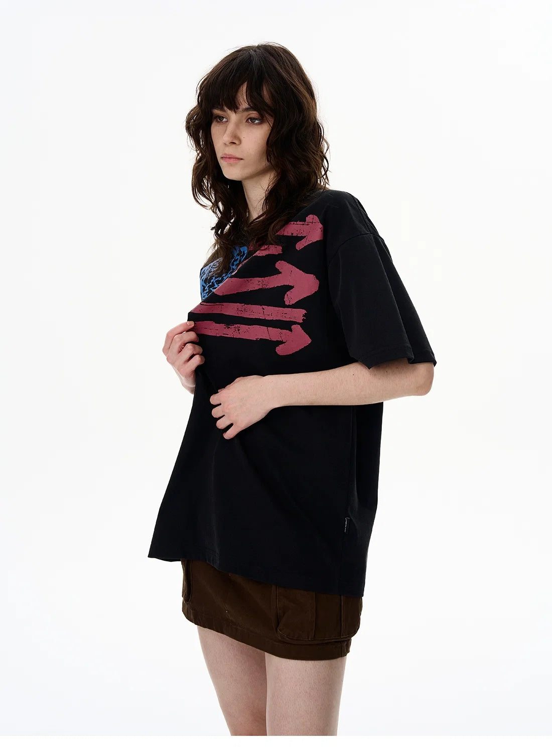 Vintage Flag Graphic Oversized T-Shirt - Notkicks