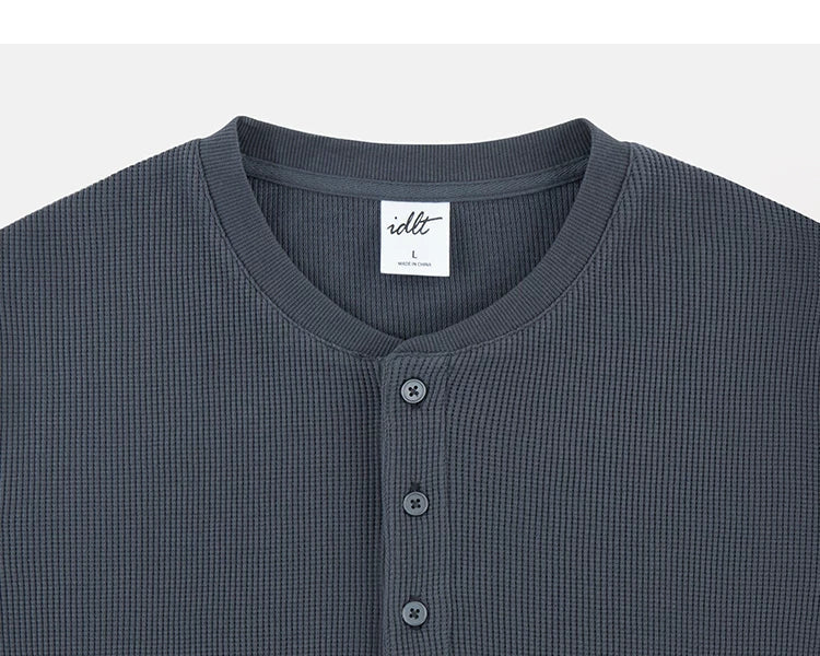 Thermal Ridge Classic Henley Tee - Notkicks