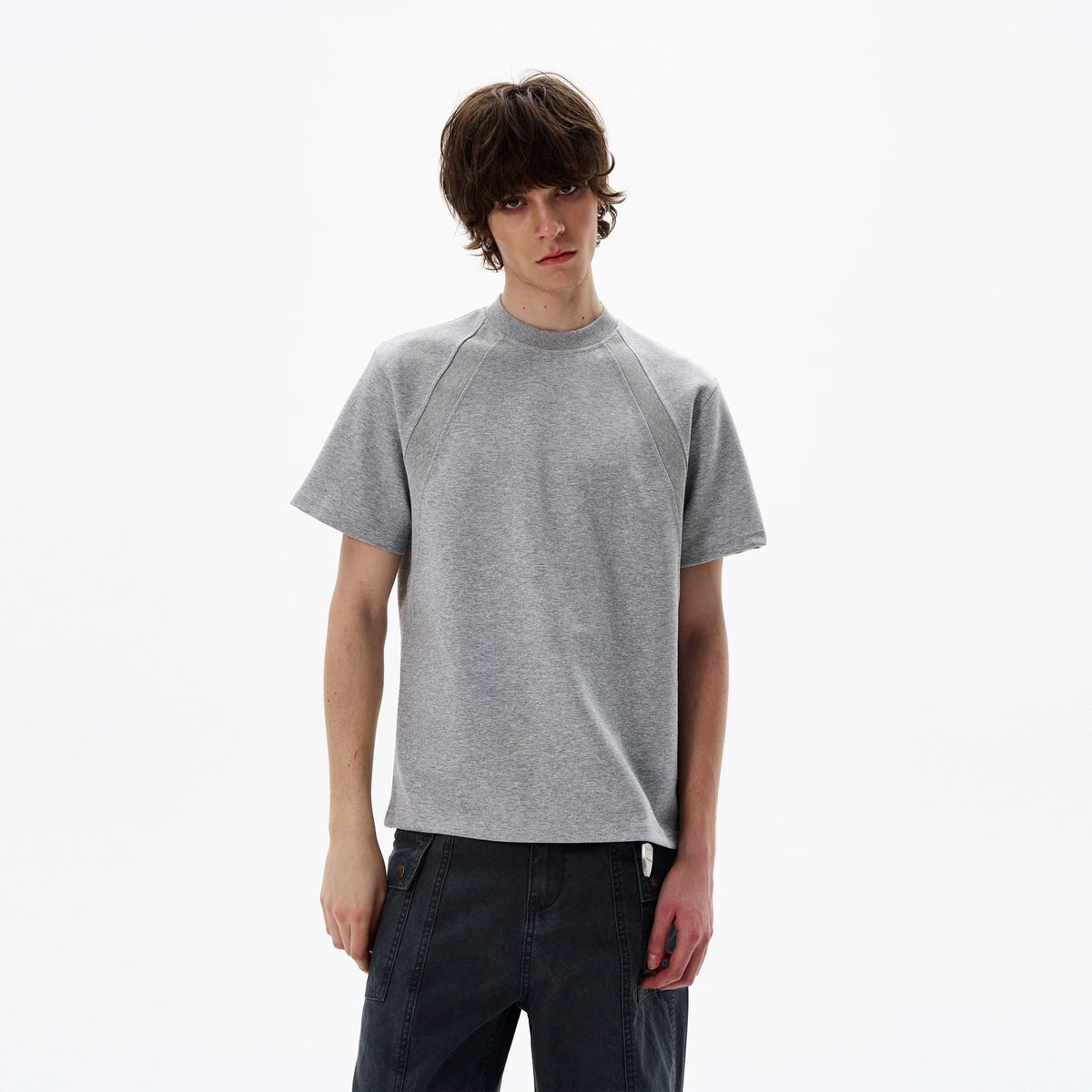 Raglan Sleeve Basic T-Shirt - Notkicks