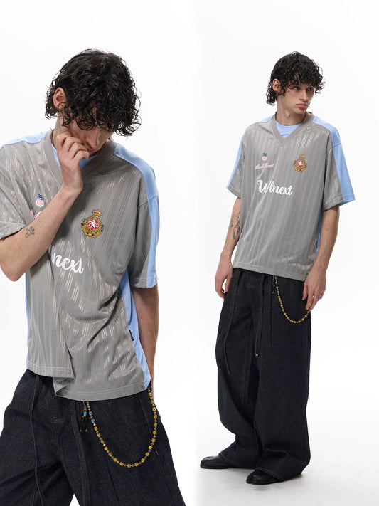 Silver Crest Pitch Jersey Tee - Notkicks