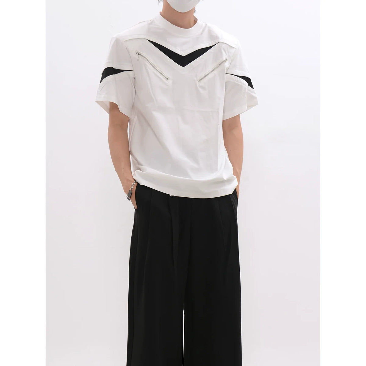 Vector Zip Panel Tee - Notkicks
