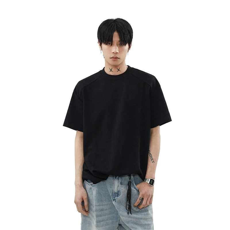Silverline Seam Detail Relaxed Tee - Notkicks