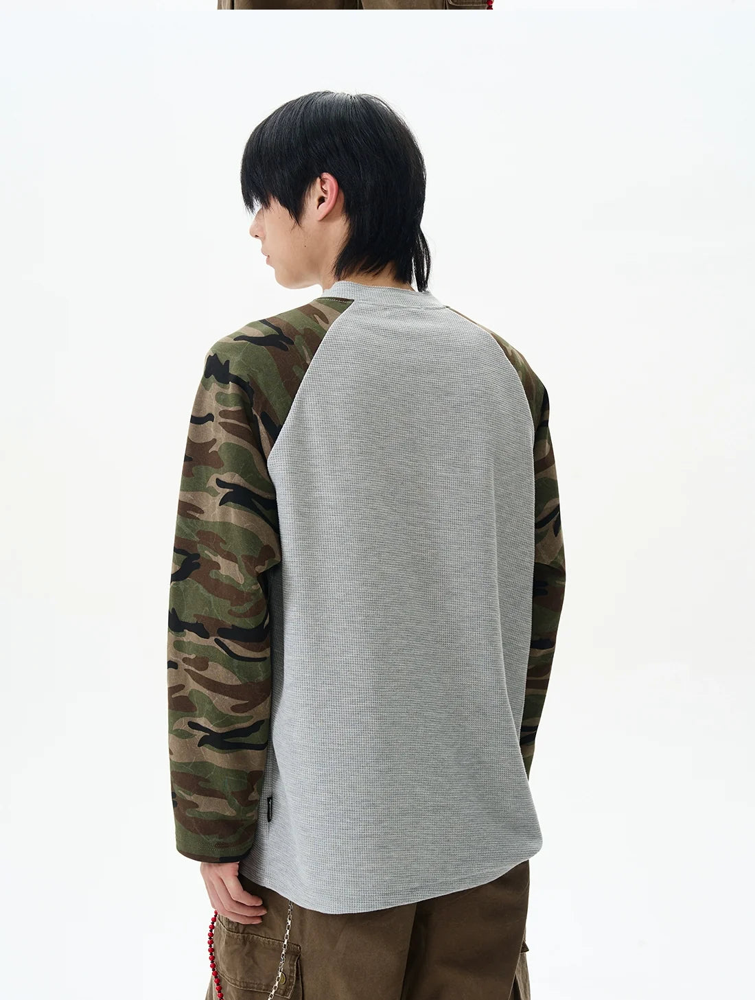 Camo Forces Varsity Henley - Notkicks