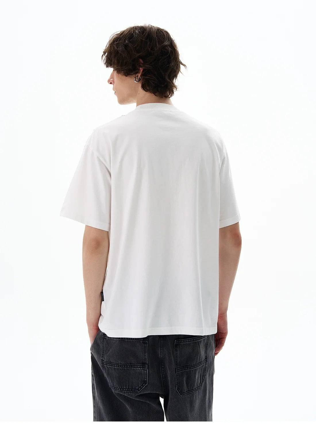 Graphic Stripe Patchwork Tee - Notkicks