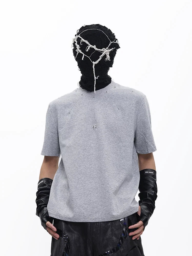 Halo Tether Studded Pendant Tee - Notkicks
