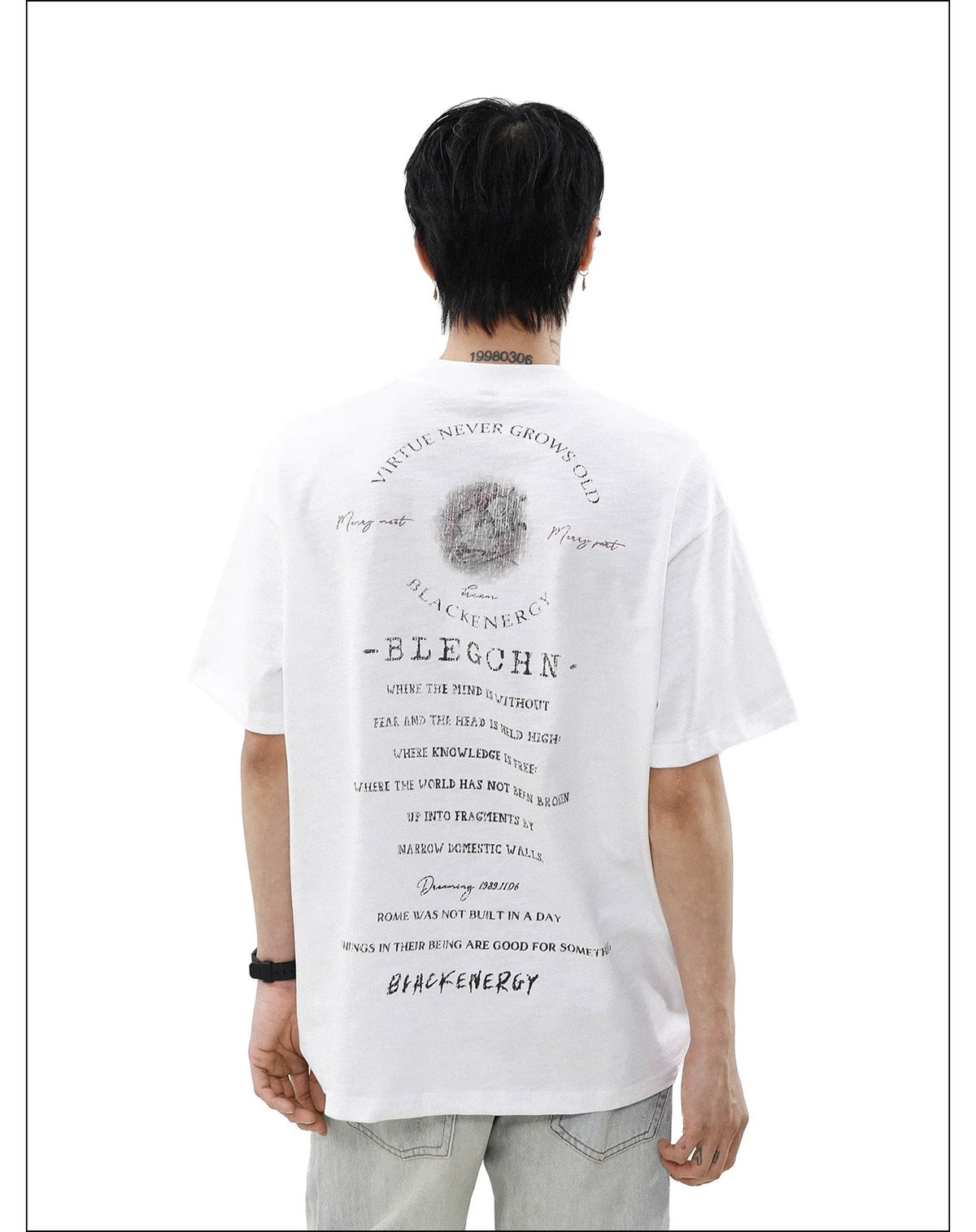 Faded Memory Dove Graphic Tee - Notkicks