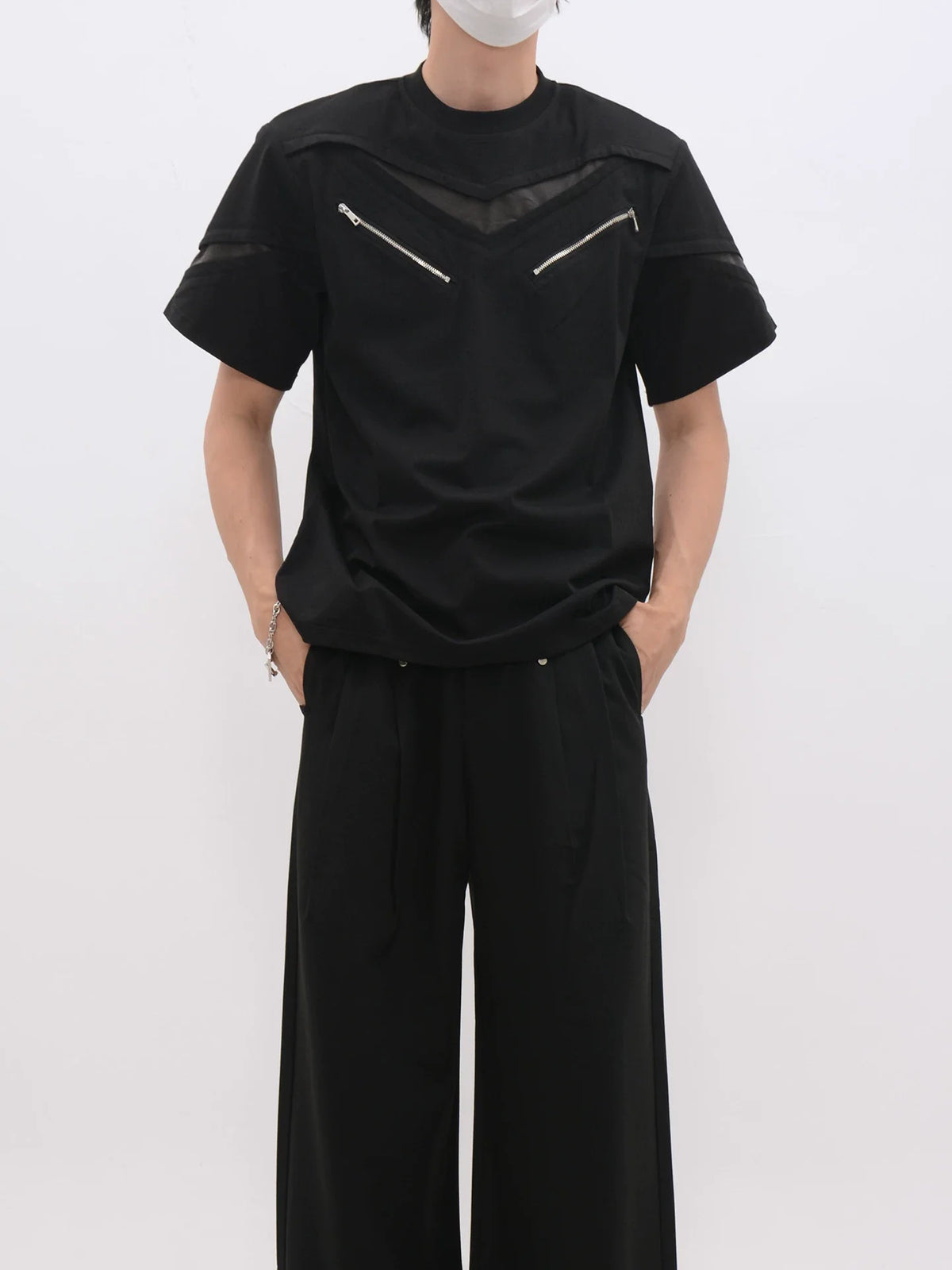Vector Zip Panel Tee - Notkicks