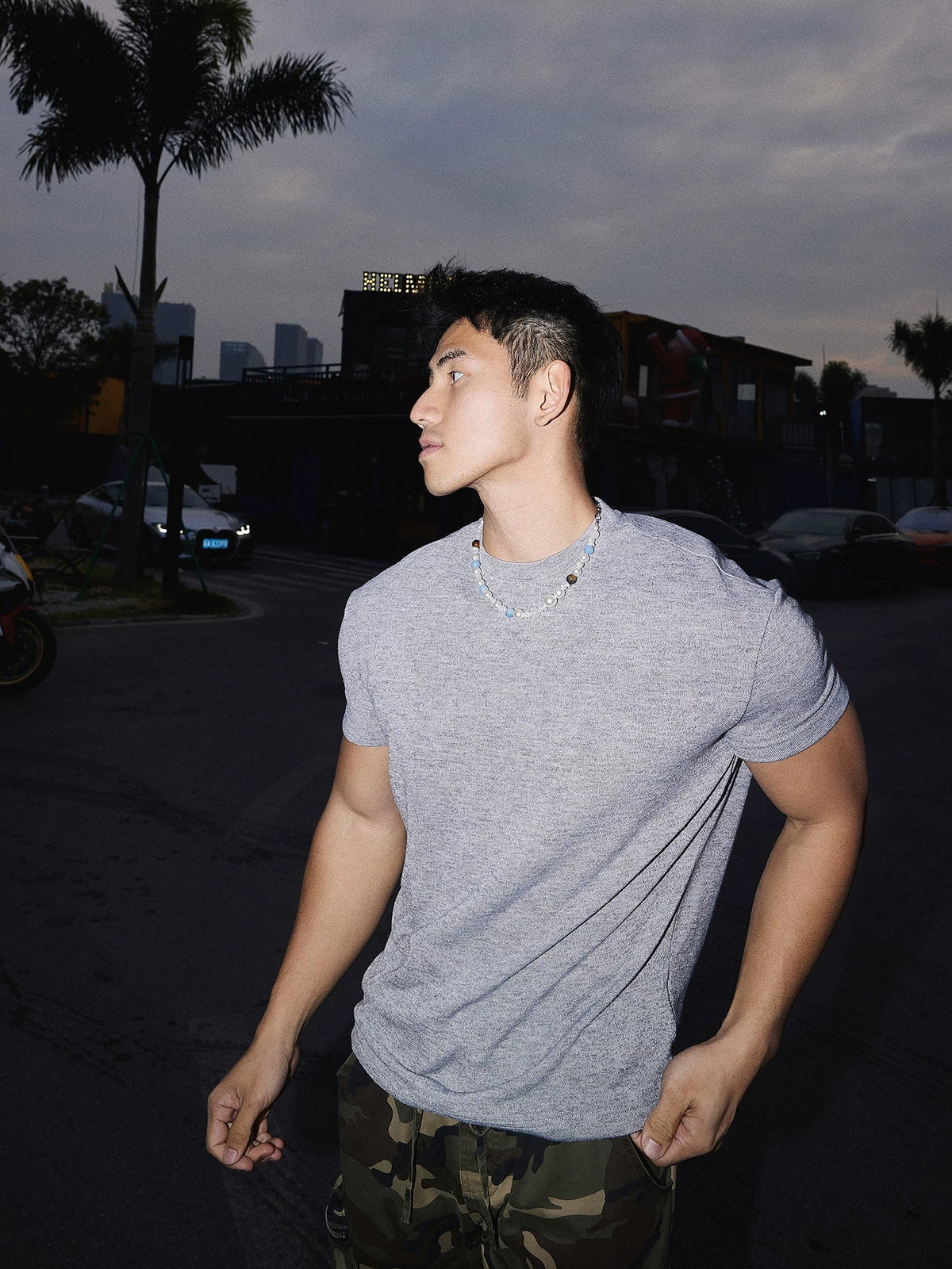 Moonlit Minimal Jersey Tee - Notkicks