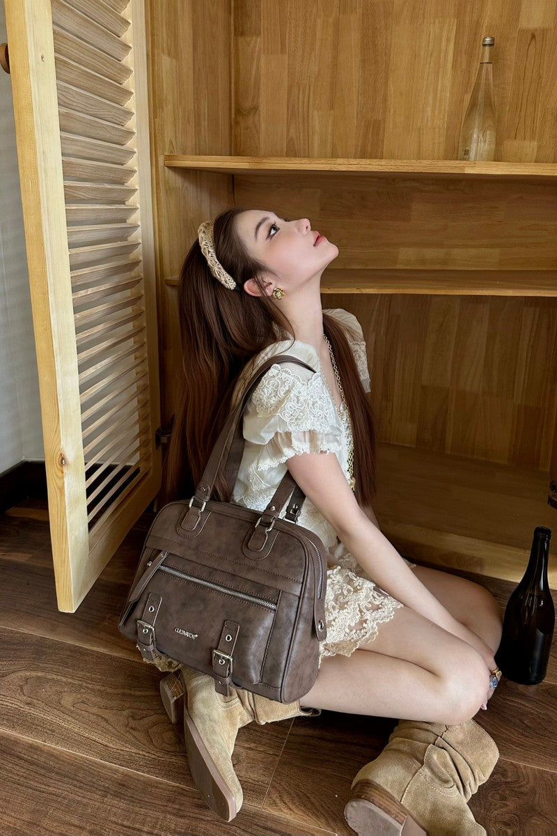 Suede Commuter Tote Bag - Notkicks