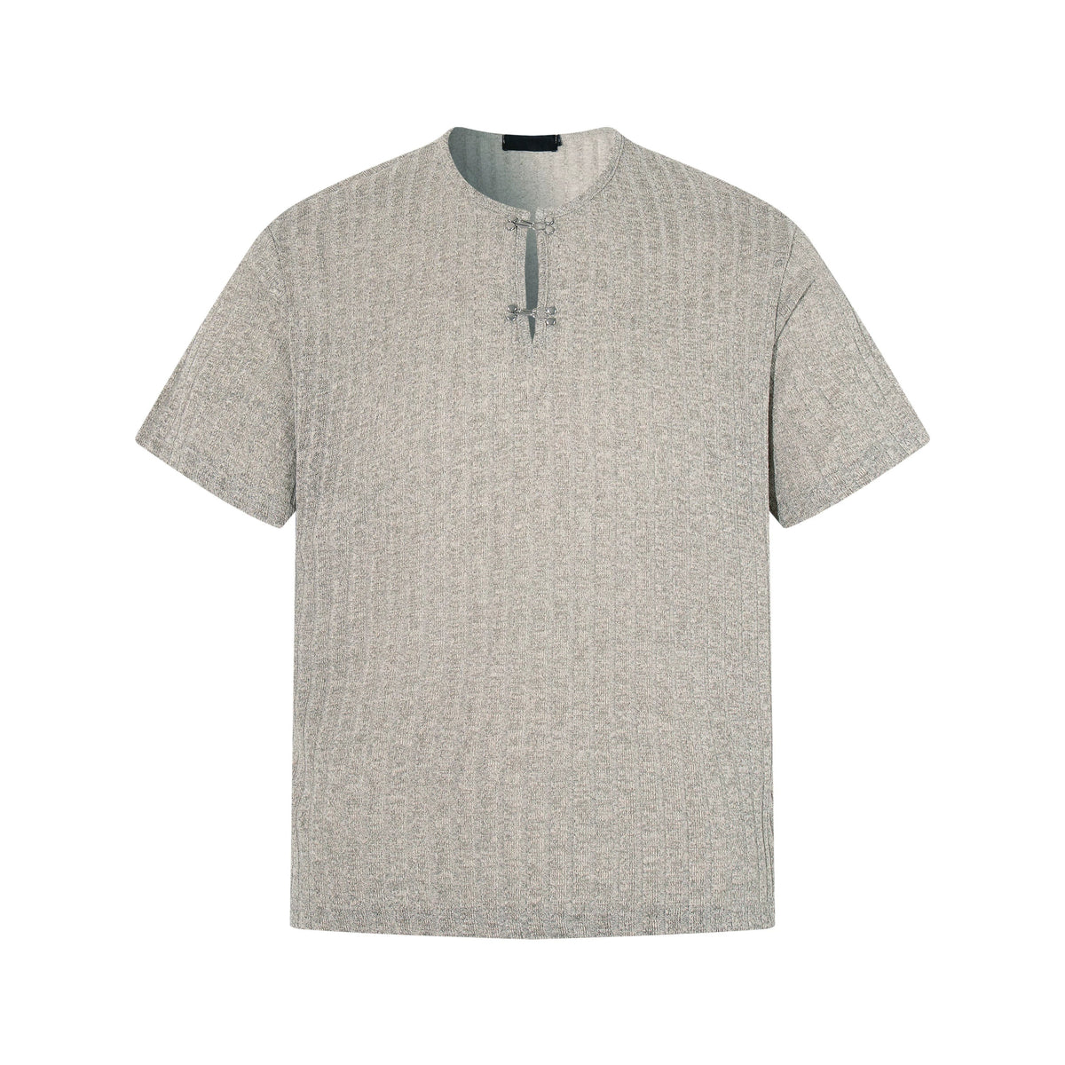Clay Heather Textured Knit Tee - Notkicks