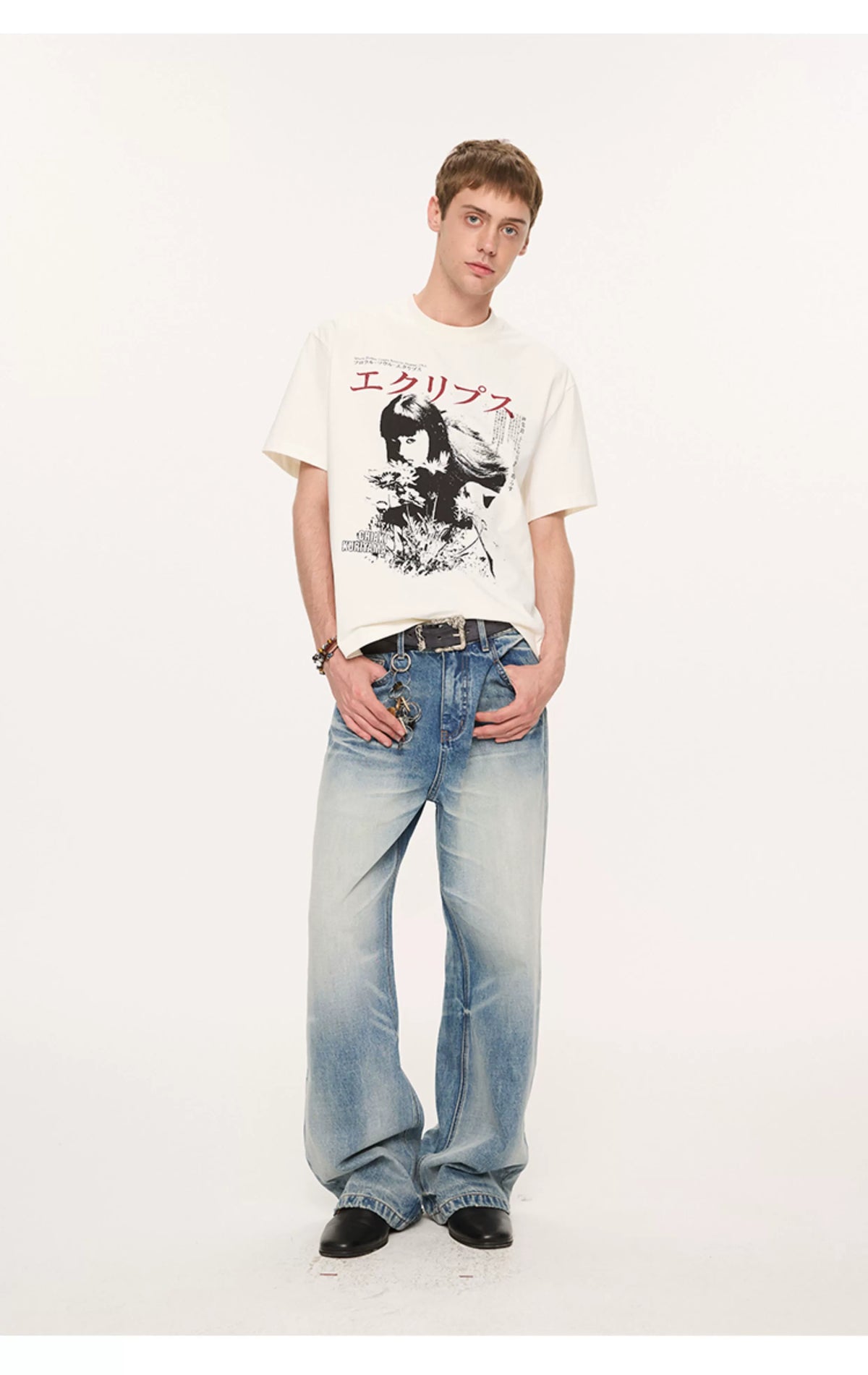 Japanese Graphic Print T-Shirts - Notkicks