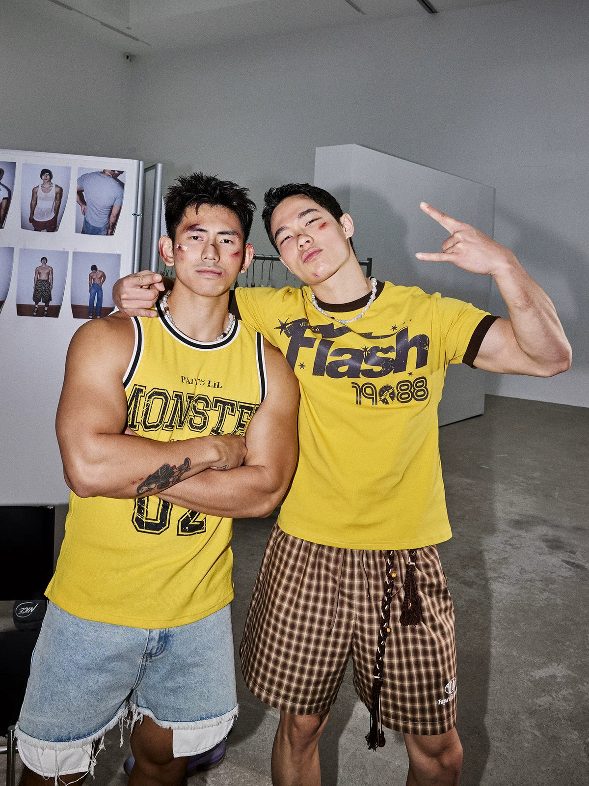 Flash 1988 Yellow Ringer Graphic Tee - Notkicks