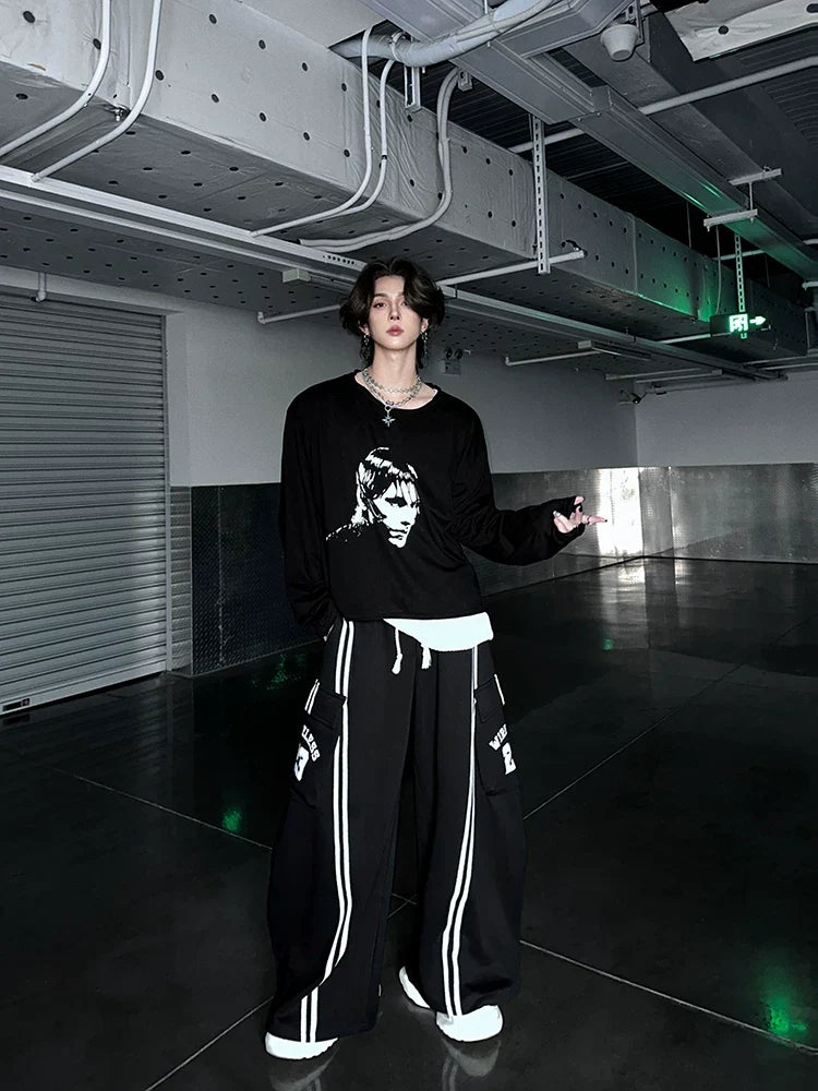Vivid Void Portrait Longsleeve Tee - Notkicks