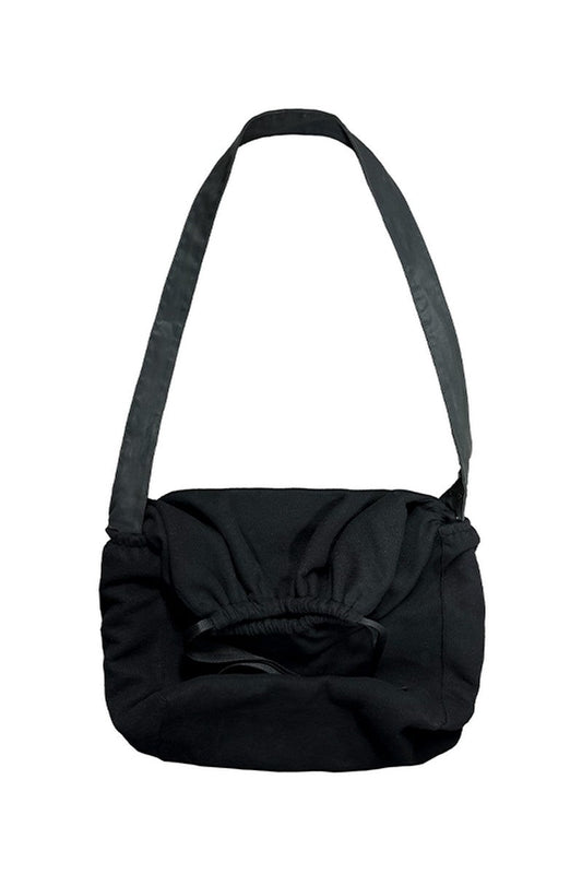Patchwork Leather Drawstring Bag - Notkicks