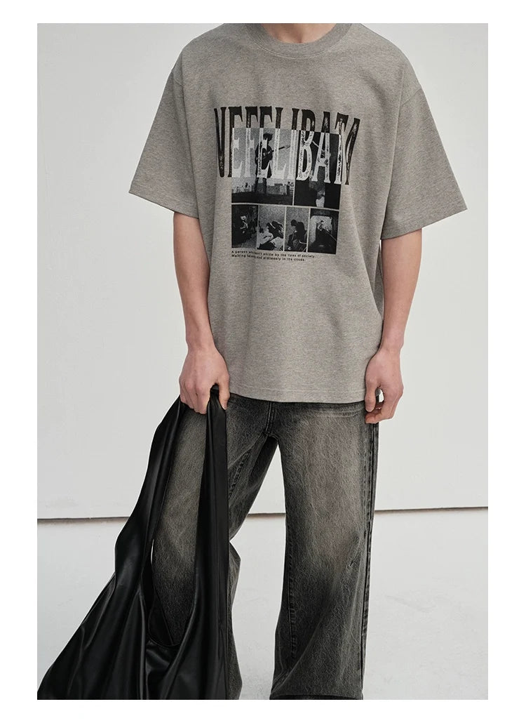 Photo Print Color Tee - Notkicks