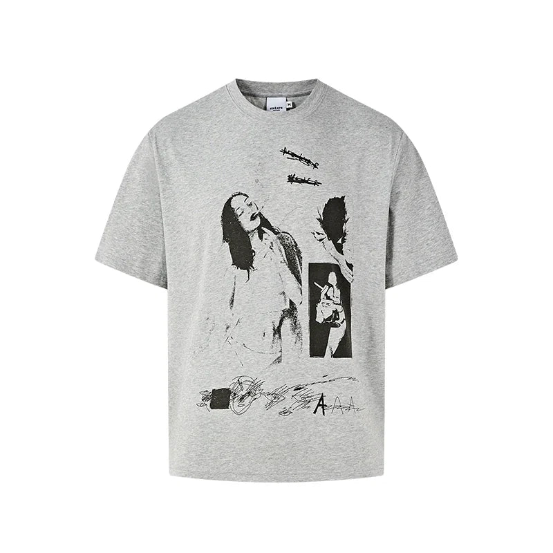 UPF 50+ Graphic Print T-Shirts - Notkicks