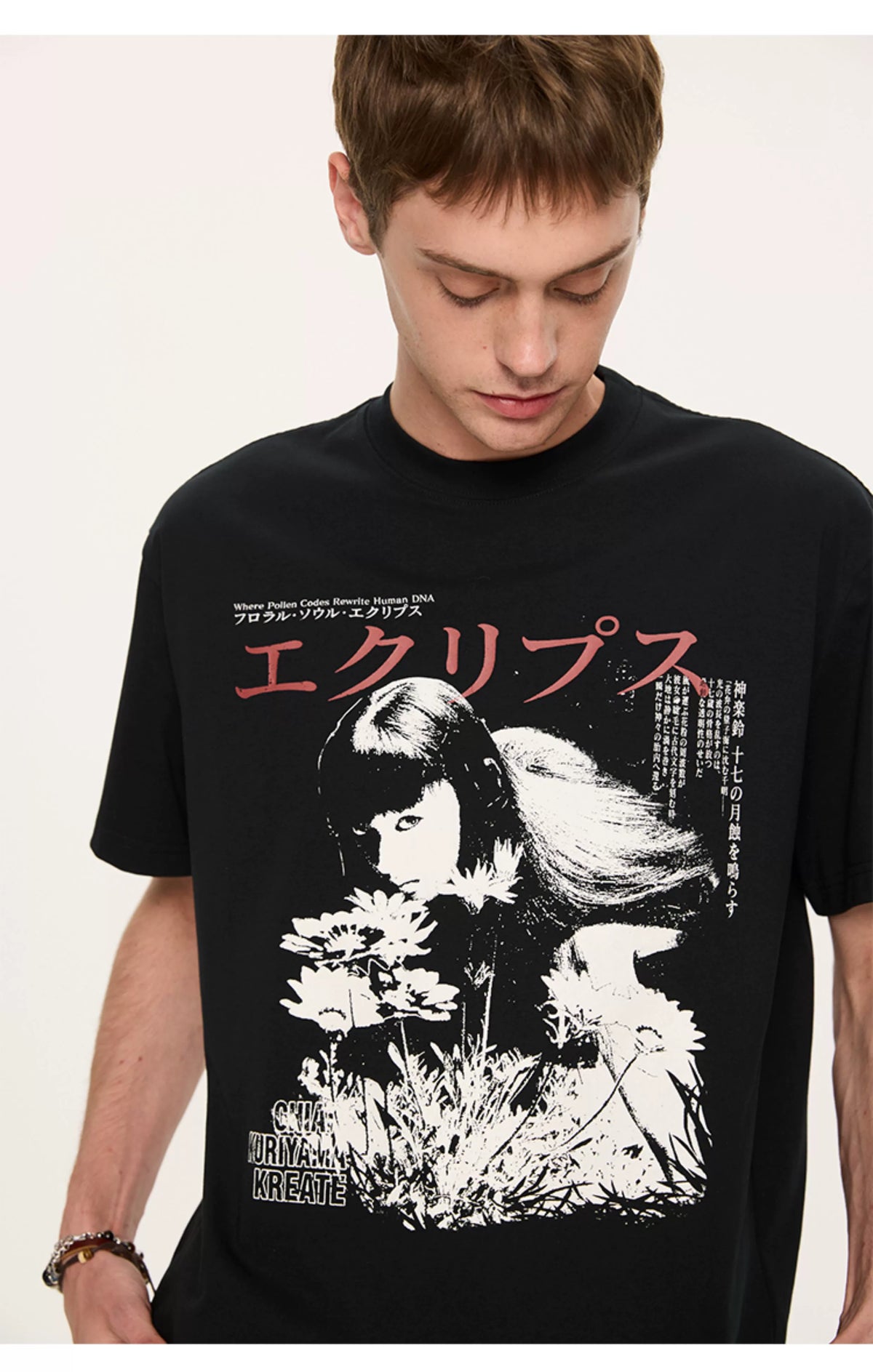 Japanese Graphic Print T-Shirts - Notkicks