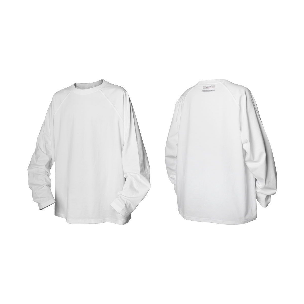 Minimalist Raglan Long Sleeve T Shirt - Notkicks
