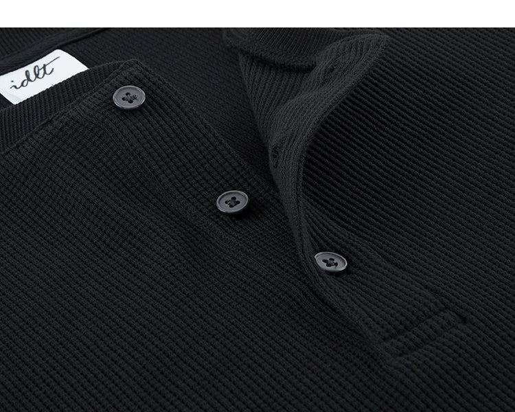 Thermal Ridge Classic Henley Tee - Notkicks
