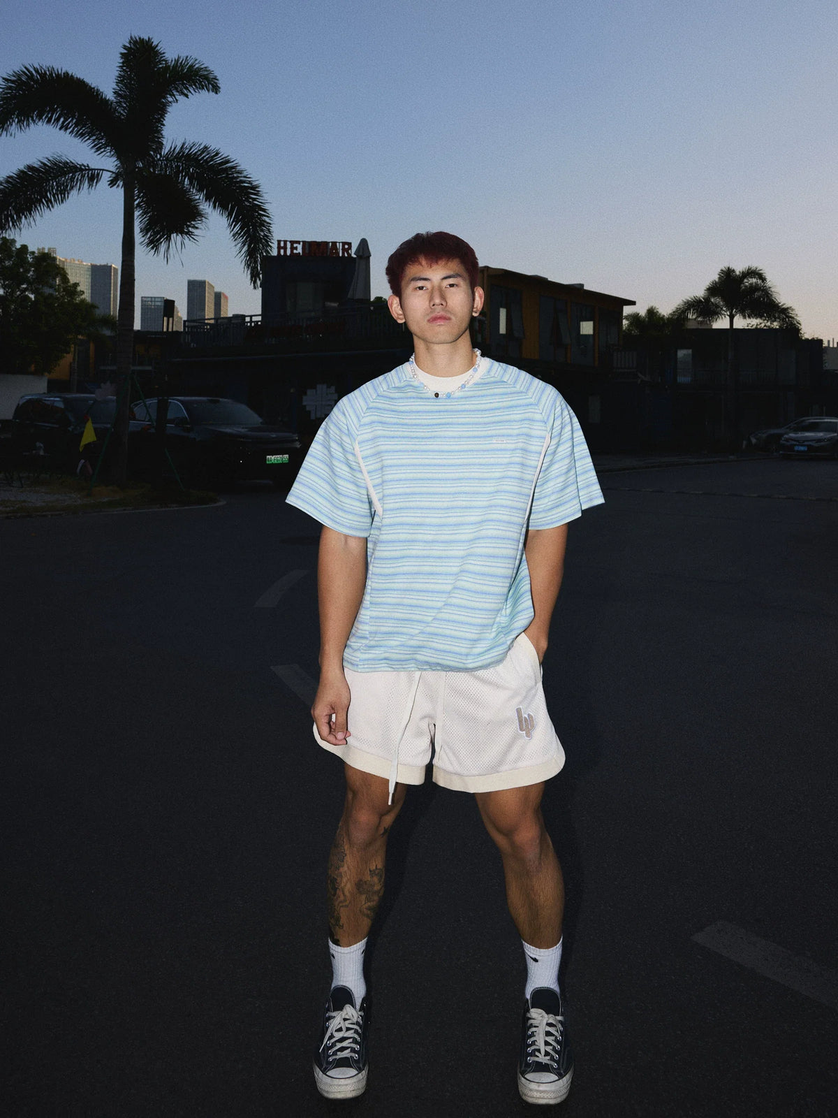 Skyline Ripple Stripe Tee - Notkicks