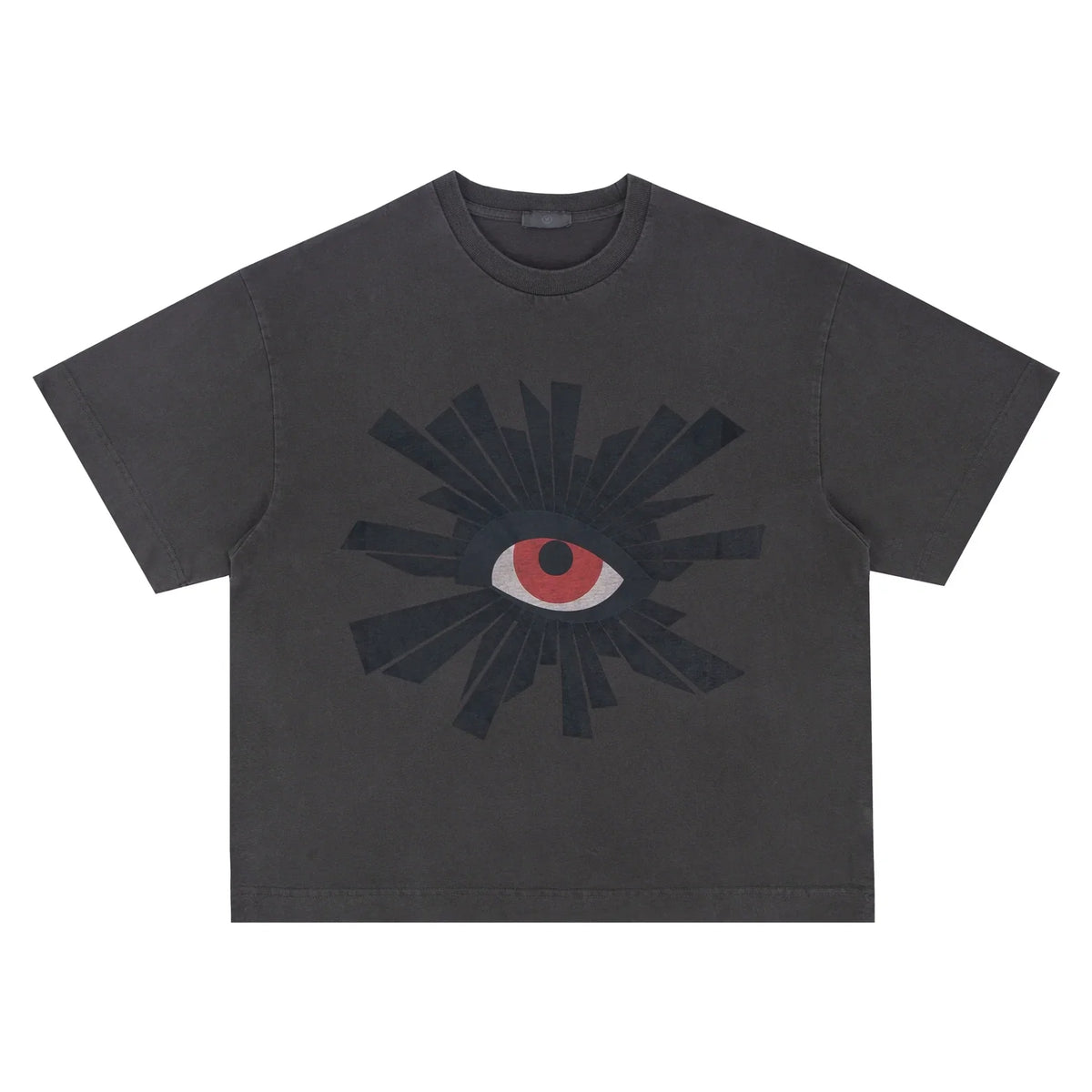 Men's Graphic Letter-Print Washed Short-Sleeve Tee - Notkicks