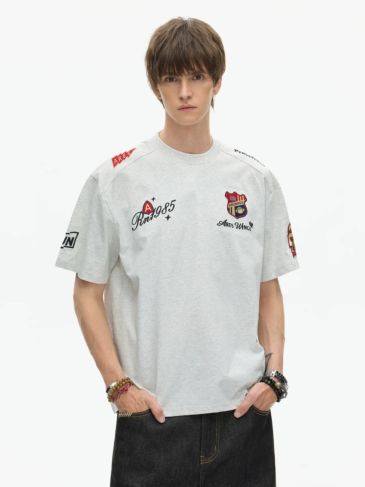 Ares Wings Racing Crest Tee - Notkicks