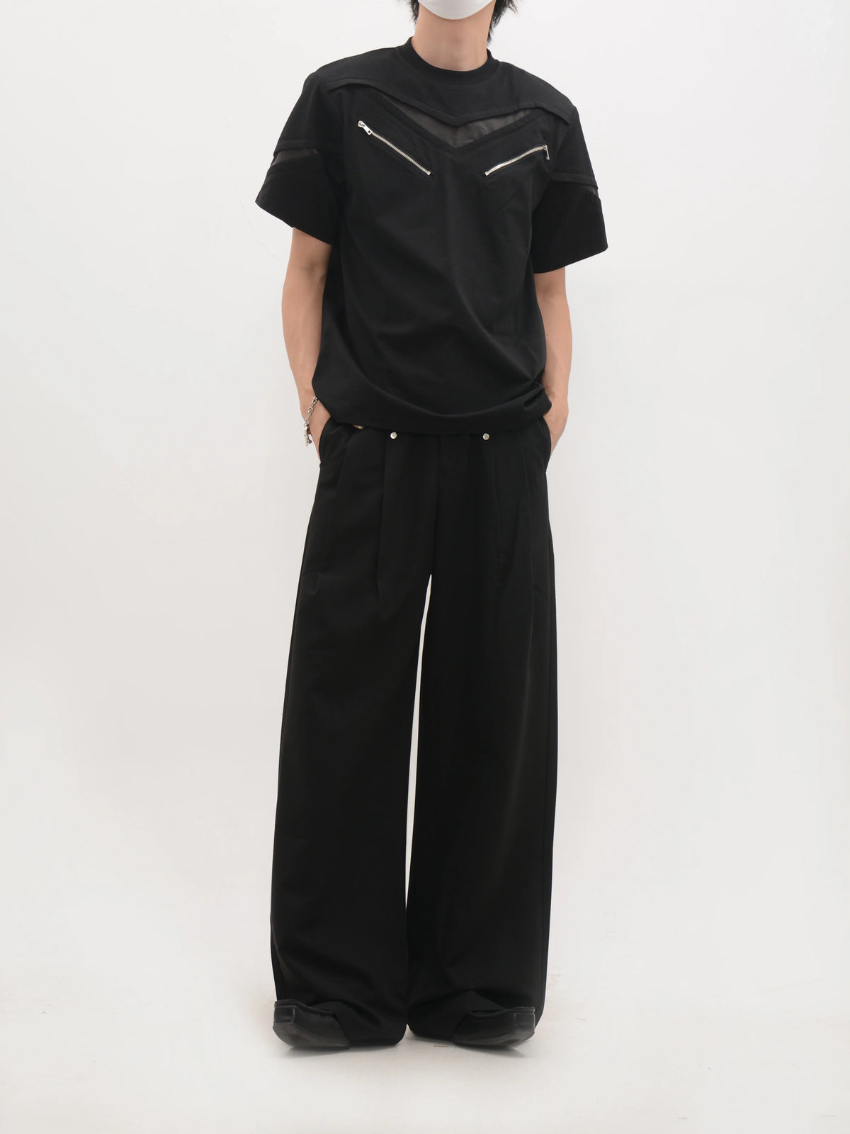 Vector Zip Panel Tee - Notkicks