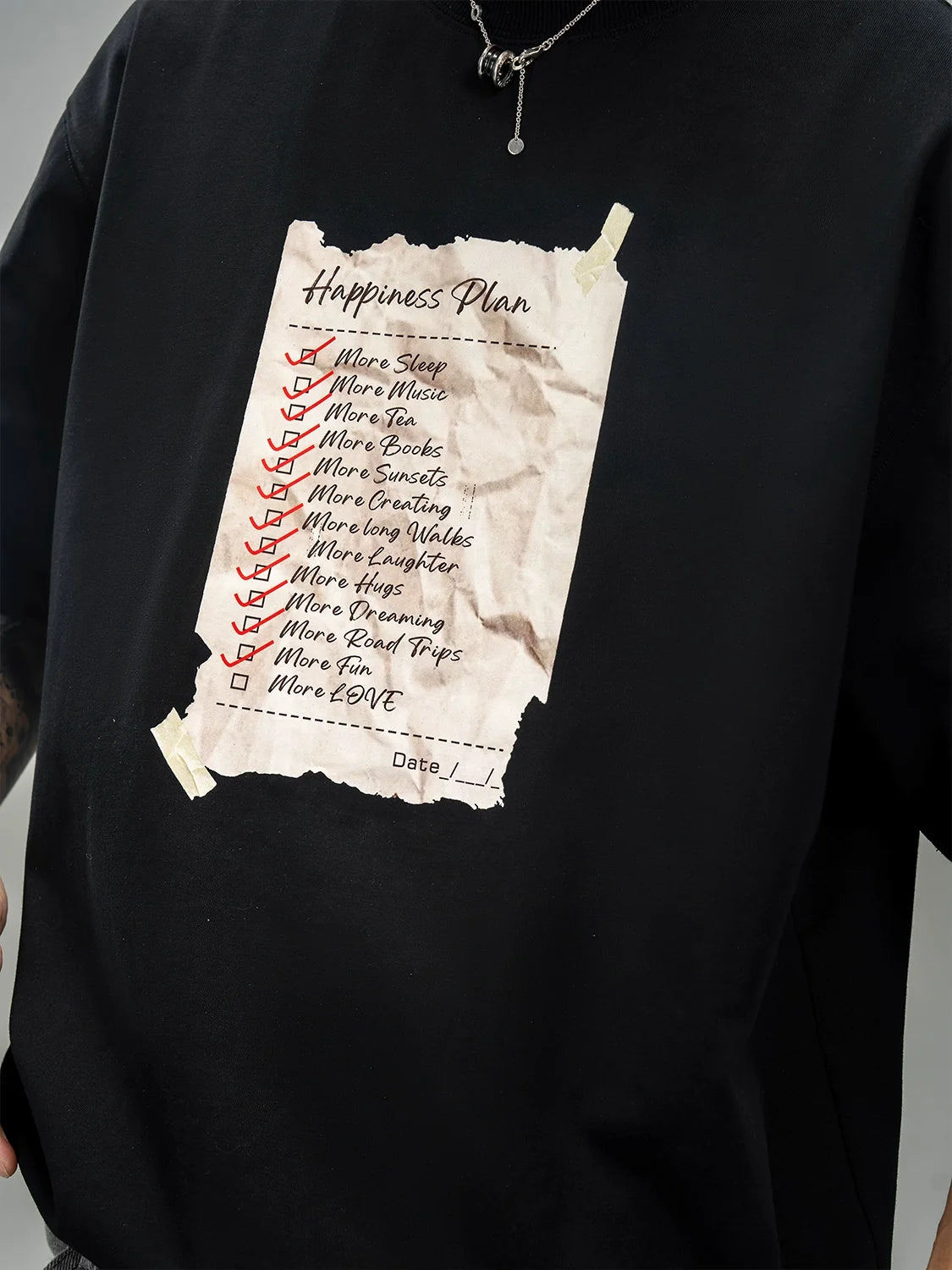 Checklist Dreams Graphic Tee - Notkicks