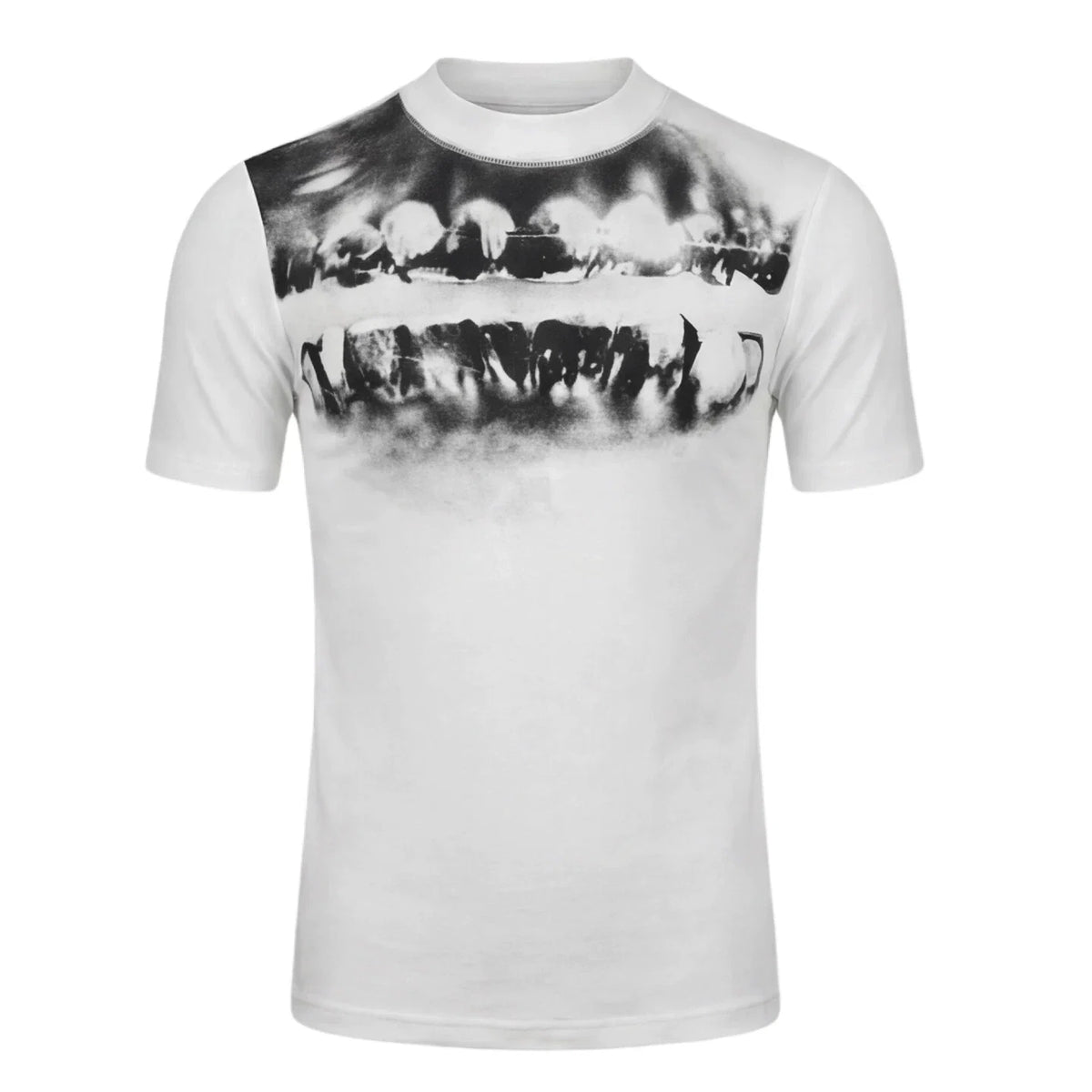 Graphic Teeth Print Slim Fit T-Shirt - Notkicks