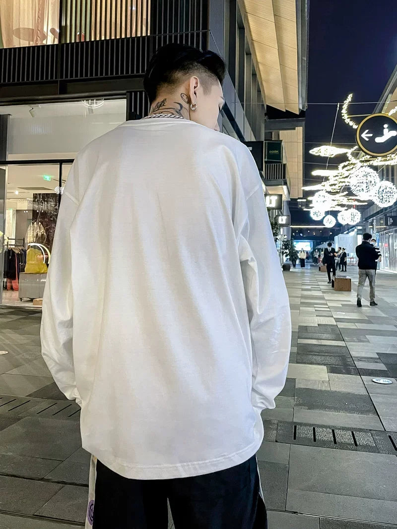 Essential Oversized Long‑Sleeve Tee - Notkicks