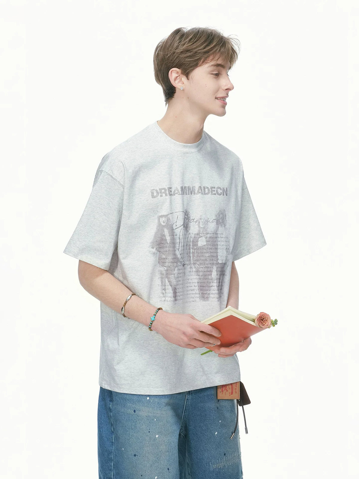 Dream Print Oversized Tee - Notkicks