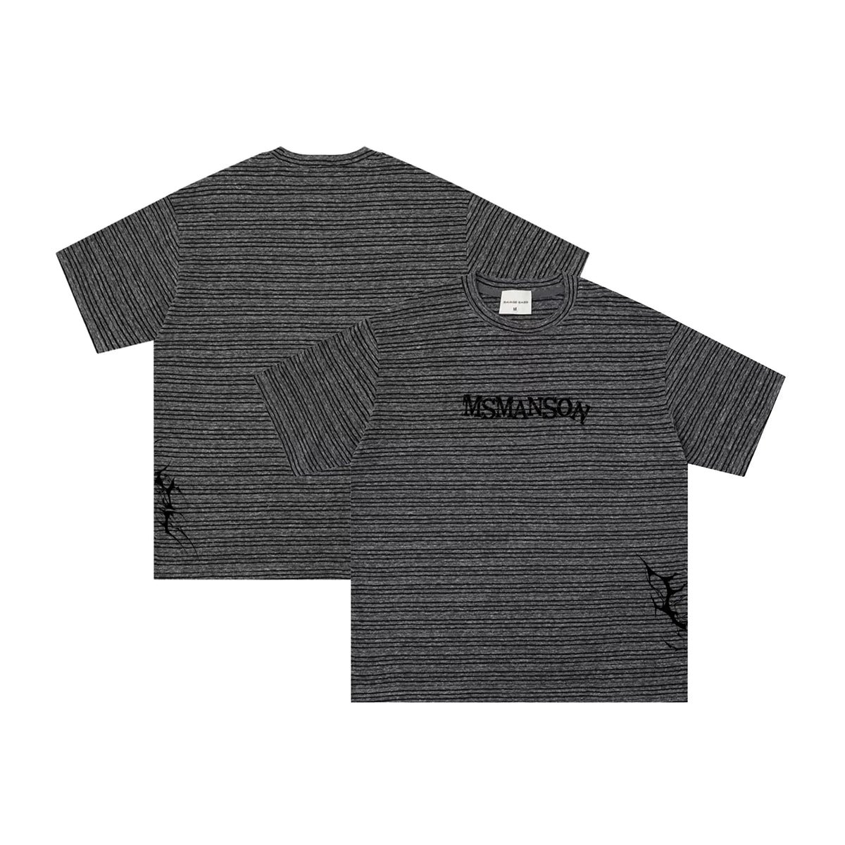 Fracture Fade Striped Tee - Notkicks