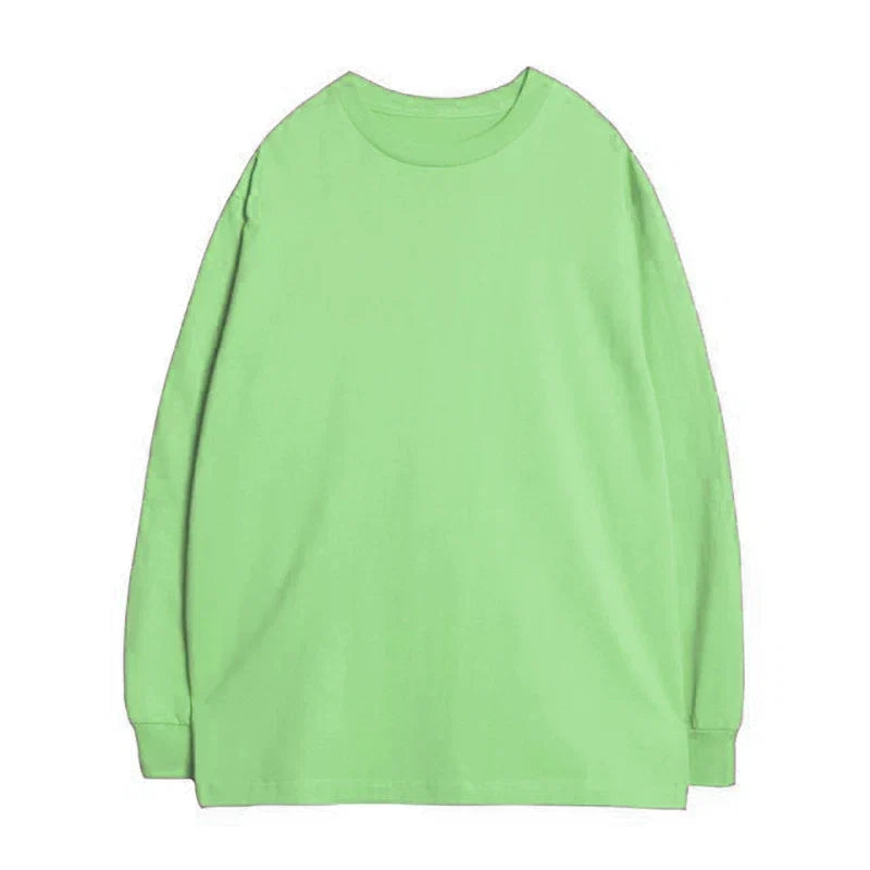 Essential Oversized Long‑Sleeve Tee - Notkicks