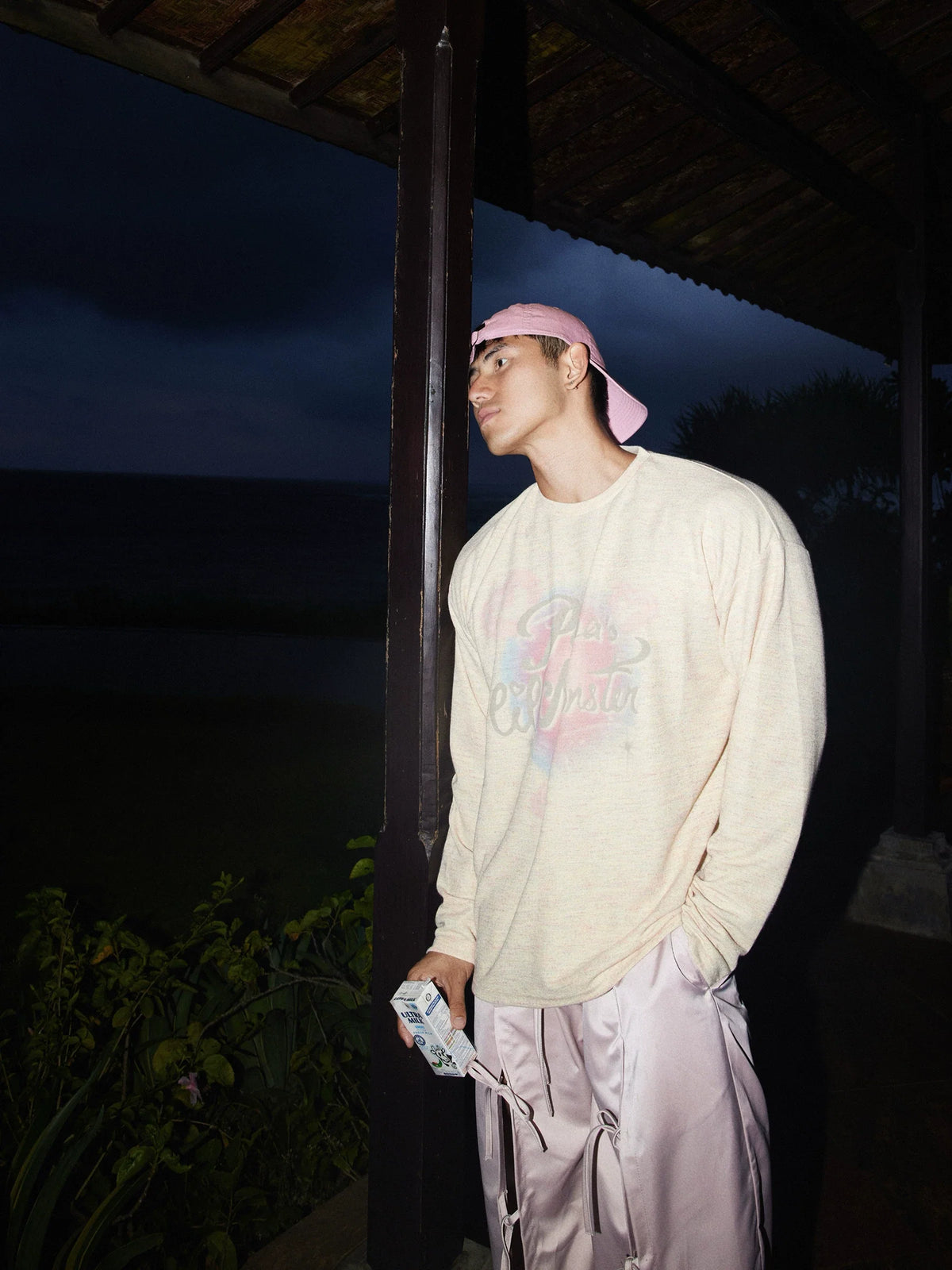 Pastelfade Graphic Long Sleeve Tee - Notkicks