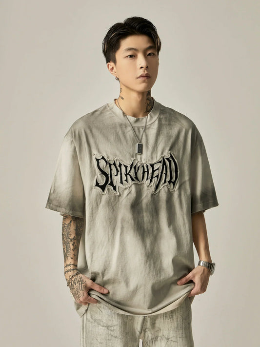 Sprayhead Grunge Graphic Oversized Tee - Notkicks