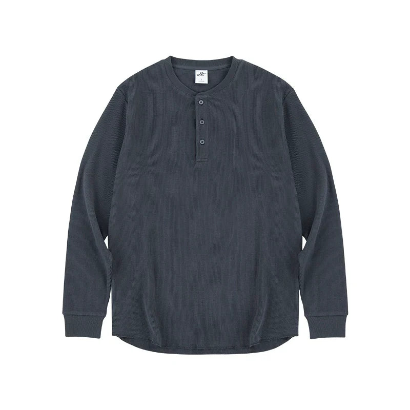 Thermal Ridge Classic Henley Tee - Notkicks