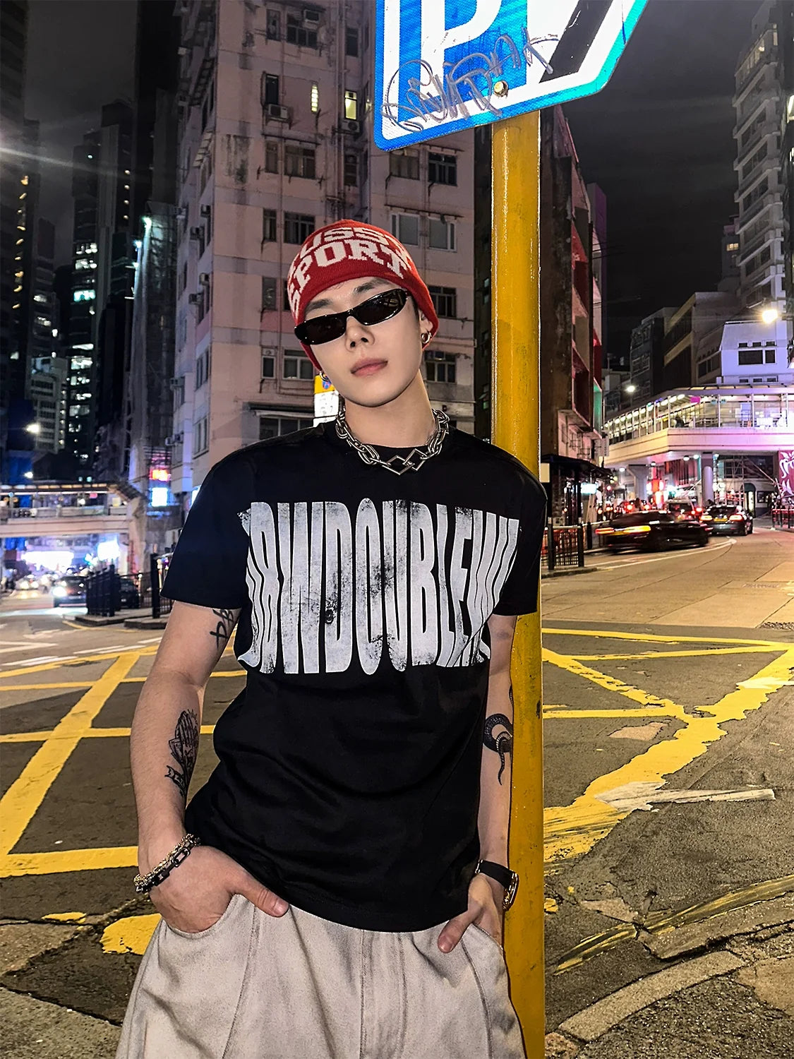 Neon Vault Statement Logo Tee - Notkicks