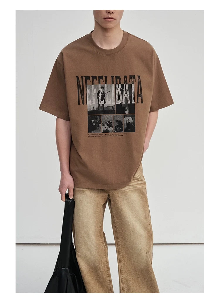 Photo Print Color Tee - Notkicks