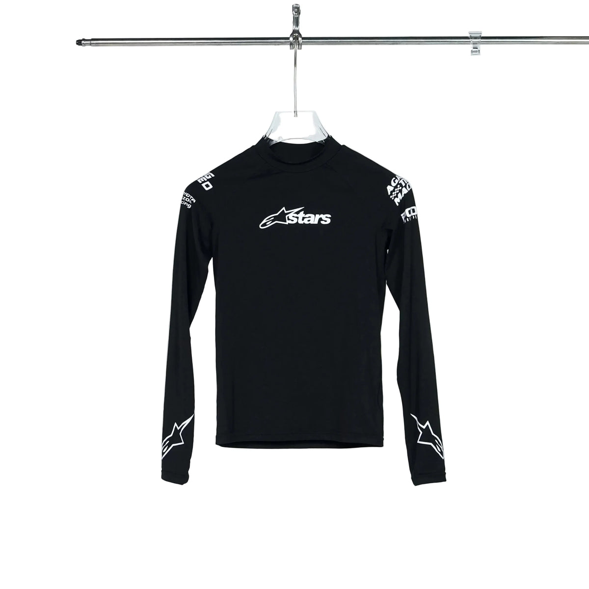 Astroline Black Apex Racing Baselayer Tee - Notkicks