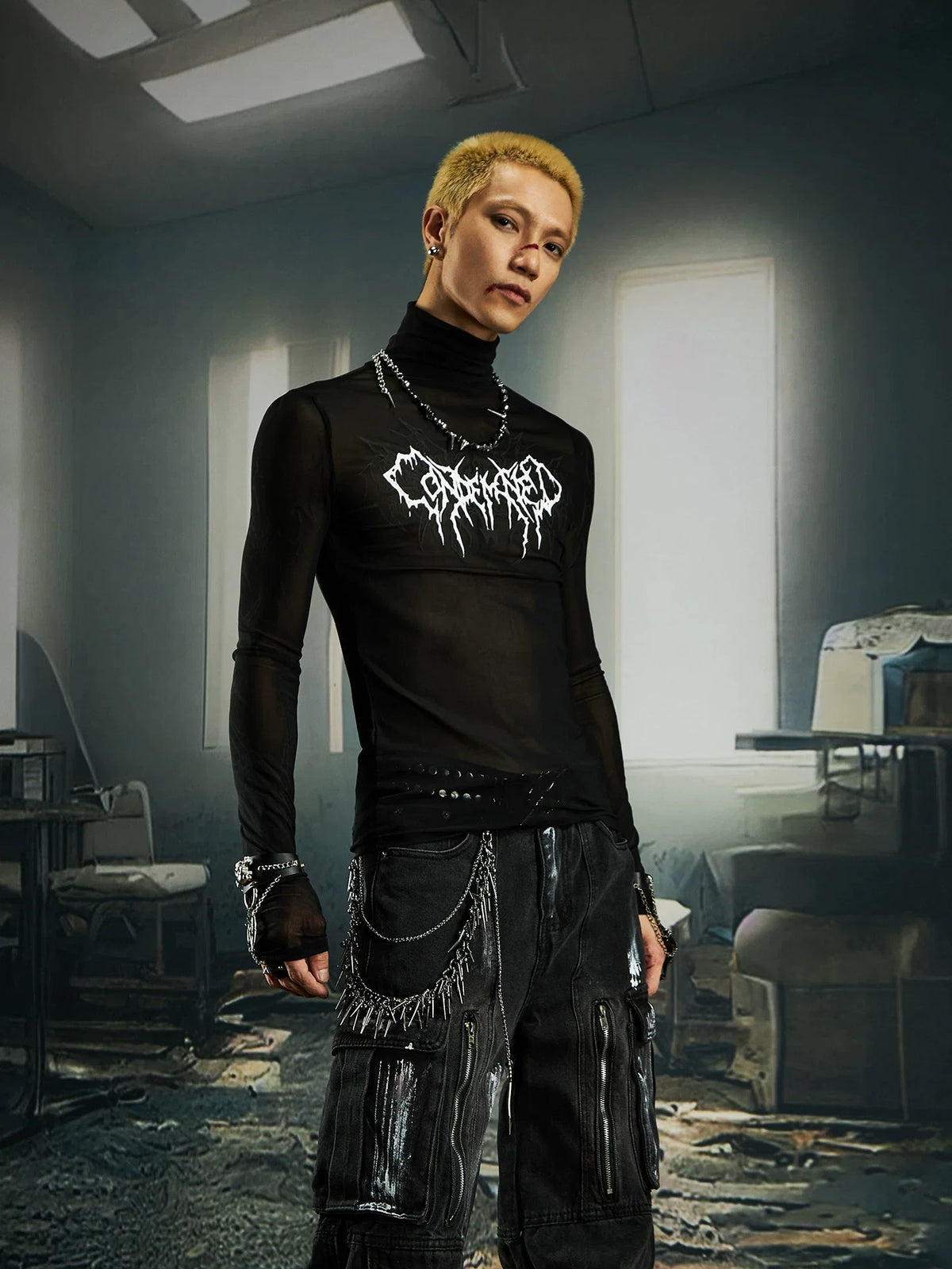 Riot Warpaint Mesh Tops - Notkicks