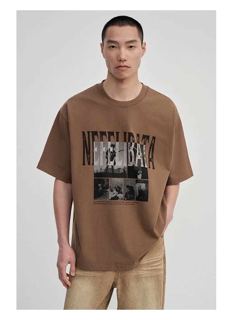 Photo Print Color Tee - Notkicks